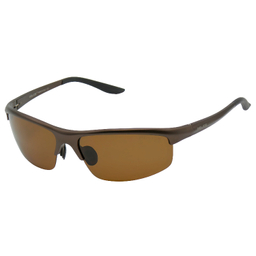 عینک آفتابی مردانه پلیس مدل UV400 POLICE 8333 رنگ قهوه ای
