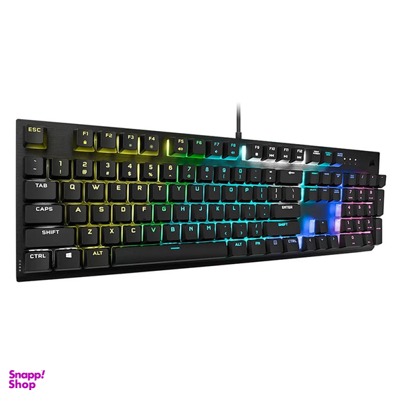 کیبورد مخصوص بازی کورسیر مدل K60 RGB Pro Low Profile Mechanical