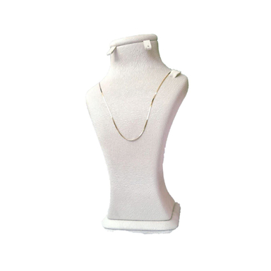 زنجیر طلا 18 زنانه عیار گوزن مدل هرینگبون کد 865GU