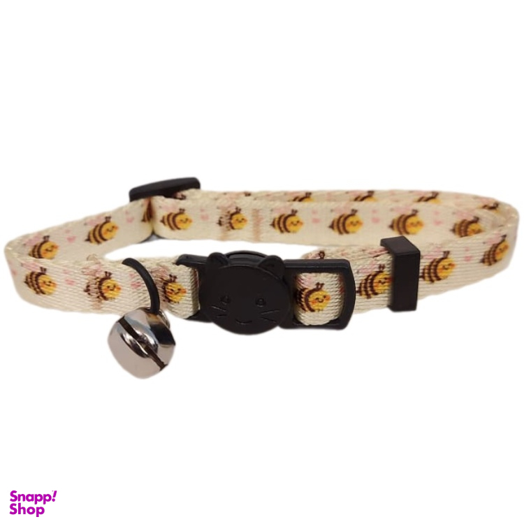 قلاده گربه حناپت مدل زنبور QC-110 کد 21495