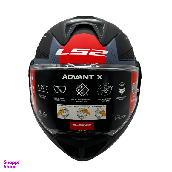کلاه کاسکت ال اس تو کد Ls2 FF901 advant X black blue