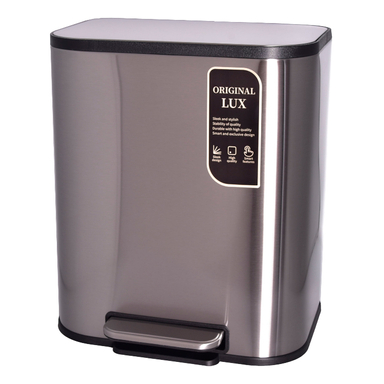 سطل زباله پدالی اورجینال کد 6020-M گنجایش 20 لیتر