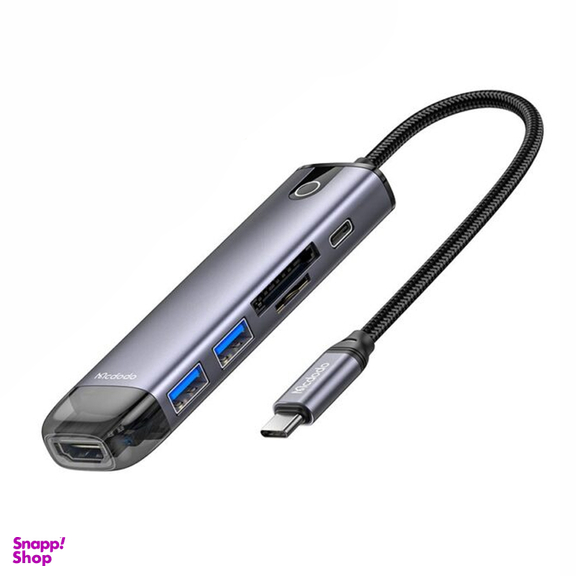 هاب 6 پورت USB-C مک دودو مدل HU-7740