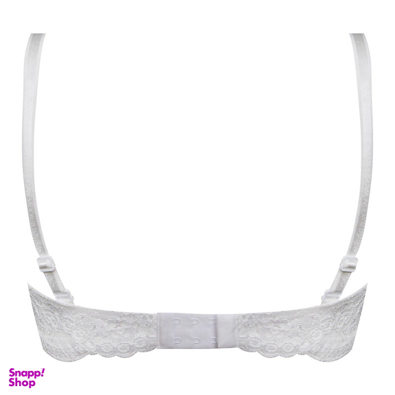 سوتین زنانه لین مدل فنردار کد 4680-513 رنگ سفید