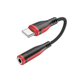 مبدل AUX OTG به USB-C بروفون مدل BV17