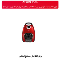 جاروبرقی زیرووات مدل KZV 2500 R