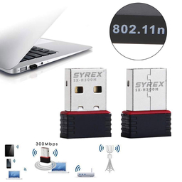 کارت شبکه وایرلس N300 USB سایرکس مدل SX-N300M