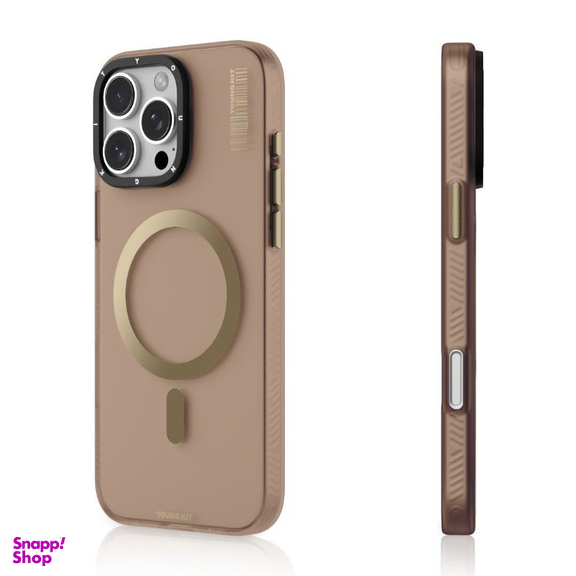 کاور گوشی موبایل یانگ کیت مدل Hidden Sand Matte Texture مناسب برای اپل iPhone 16 Pro