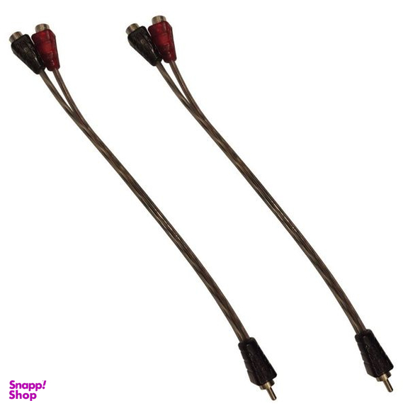 کابل تبدیل 2 به 1 RCA ولگا کد 2SM طول 0.35 متر بسته دو عددی