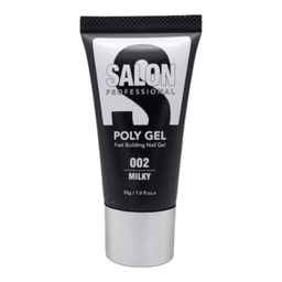 پلی ژل کاشت ناخن سالن مدل Milky کد 002 حجم 30 میلی لیتر