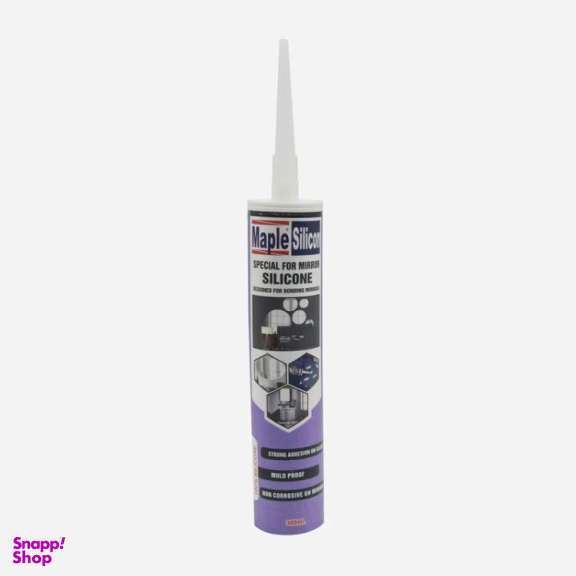 چسب آینه مپل مکس مدل سیلیکونی کد YP-300ML حجم 300 میلی لیتر