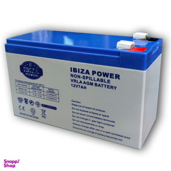 باتری UPS ایبیزا مدل 12v_7a