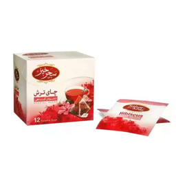 دمنوش چای ترش سحرخیز بسته 12 عددی