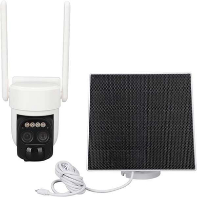 دوربین مداربسته بی سیم تحت شبکه طرح پنل خورشیدی مدل 132