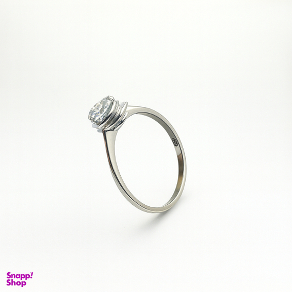 انگشتر نقره زنانه مدل سولیتر کد 569719