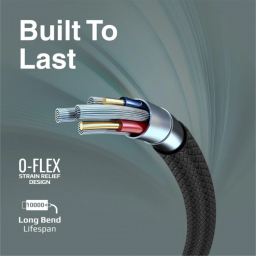 کابل تبدیل USB به Type-C پرومیت مدل ECOLINE-CC120.BLK طول 1 متر