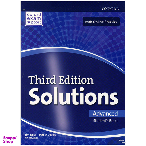 کتاب Solutions Advanced اثر Tim Falla Paul A. Davies انتشارات زبان مهر به همراه سی دی