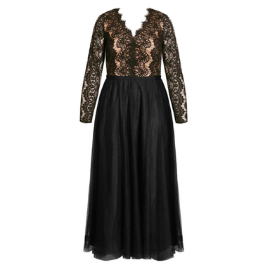 پیراهن بلند زنانه کد DRE03 رنگ مشکی