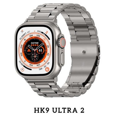 ساعت هوشمند HK9 Ultra2 نسخه GPT به همراه بند استیل