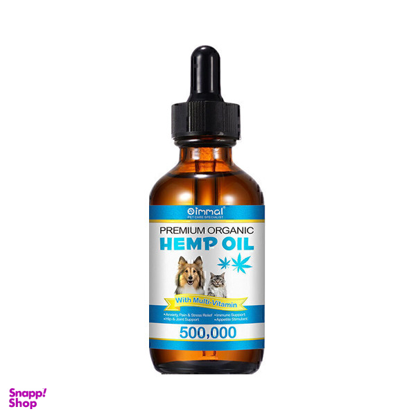 مکمل سگ و گربه اویمال مدل روغن شاهدانه وزن 60 گرم