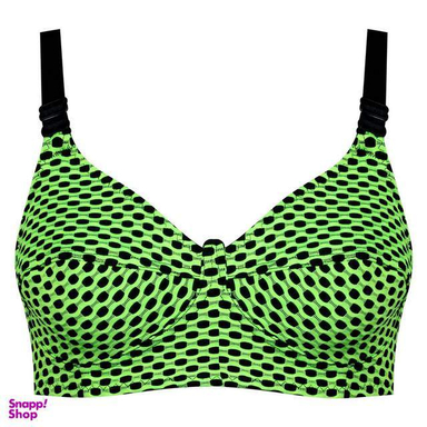 سوتین زنانه طرح حصیری کد 01 رنگ فسفری