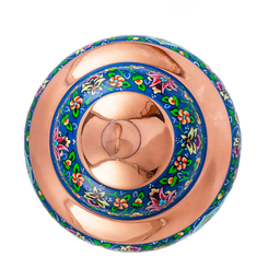 قندان آقاجانی مدل مس و پرداز کد P045