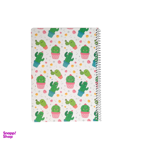 دفتر مشق 50 برگ تیج سان طرح کاکتوس