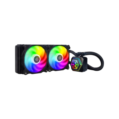 خنک کننده پردازنده مایع سیلوراستون مدل SST-PF240-ARGB