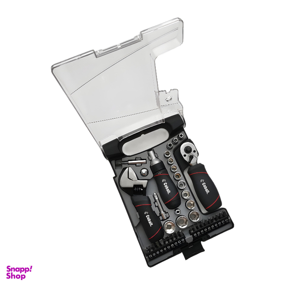 ست ابزار کبالت مدل STUBBY RATCHET مجموعه 40 عددی