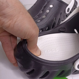 صندل مردانه طرح کراکس مدل تاپ رنگ مشکی