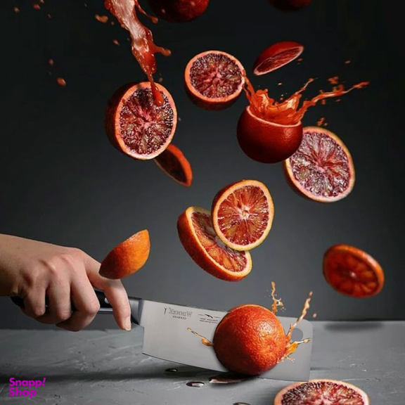 سرویس چاقو آشپزخانه 9 پارچه جی فی نی کد G-01