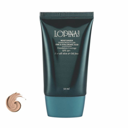 فلوئید ضد آفتاب رنگی بژ نچرال لوپینا کالر مناسب برای انواع پوست کد 30024 حجم 50 میلی لیتر