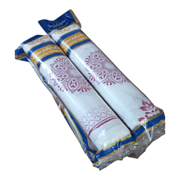 سفره یکبار مصرف هپی هوم مدل رولی پرفراژ دار کد 4545 مجموعه 2 عددی