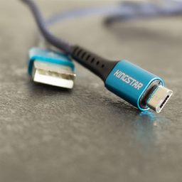 کابل تبدیل USB به microUSB کینگ استار مدل K125A طول 110 سانتی‌متر