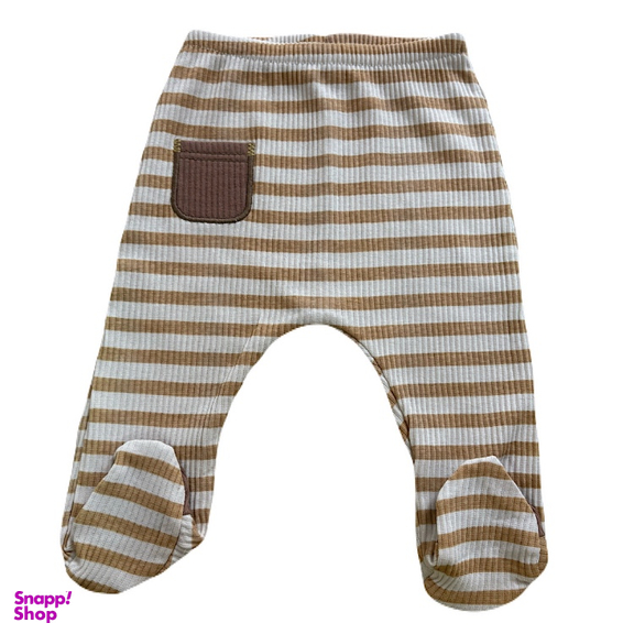 شلوار نوزاد مدل جورابدار کد 002