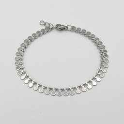 دستبند زنانه مانچو مدل پولکی کد bf731