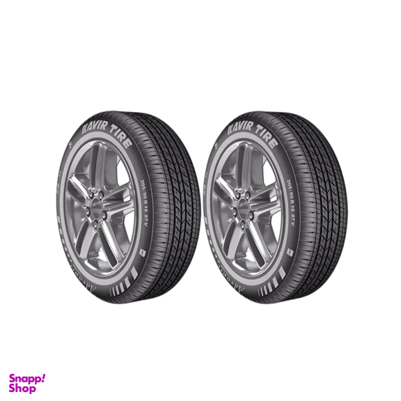 لاستیک خودرو کویر تایر مدل KB44 سایز 205/50/16 دو حلقه
