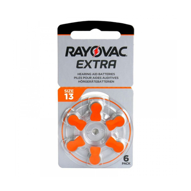 باتری سمعک ریوواک سایز 13 بسته 6 عددی