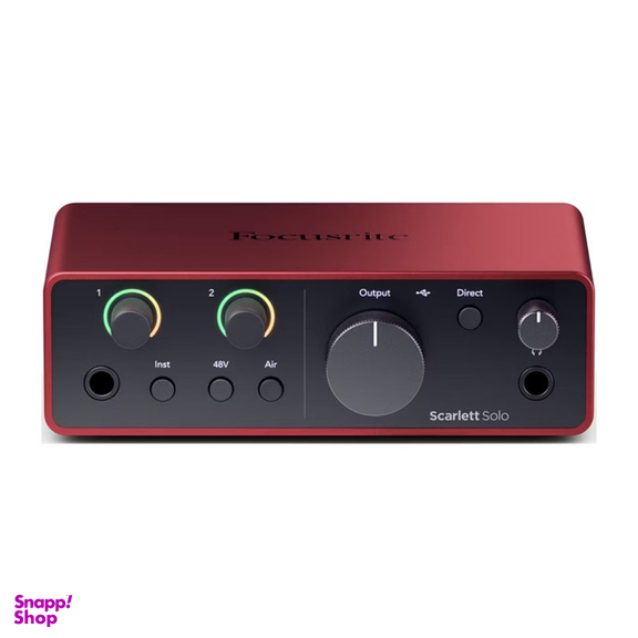 کارت صدا استودیو فوکوس رایت مدل Scarlett Solo 4th Gen