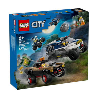 لگو سری سیتی مدل Off-Road Police Car Chase کد 60449