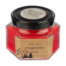 شمع اورین مدل توت فرنگی