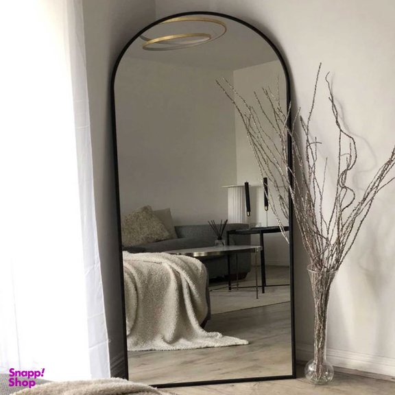 آینه مدل قدی چوبی طرح ماندگار کد W-170