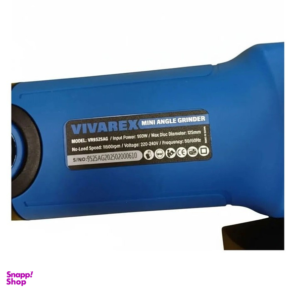 مینی فرز دسته بلند 950 وات ویوارکس مدل VR9525-AG کد MT0423