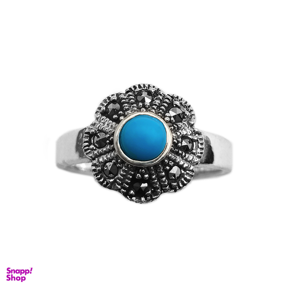 انگشتر نقره زنانه مدل فلاور کد 12371