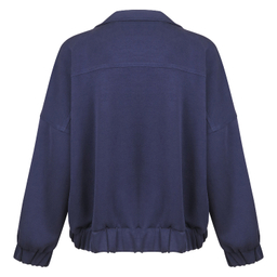 سویشرت زنانه مدل ANSE404 رنگ سرمه ای