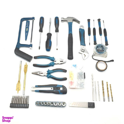 دریل چکشی باس مدل BS-5835 مجموعه 100 عددی