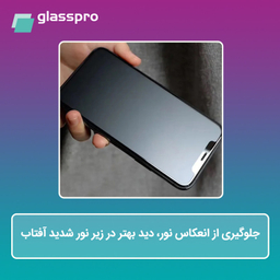 محافظ صفحه نمایش مات گلس پرو مدل Resistant مناسب گوشی موبایل سامسونگ Galaxy A36
