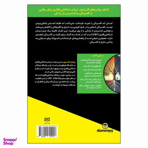کتاب مدیریت افسردگی با درمان شناختی رفتاری اثر برایان تامسون و مت برادوی هورنر انتشارات آوند دانش