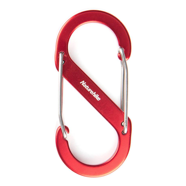 کارابينچه نیچرهایک مدل Aluminum Alloy S-Shape Carabiner 9cm کد GS004