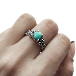 انگشتر نقره زنانه کد 12381